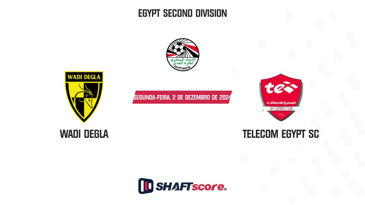 Palpite: Wadi Degla vs Telecom Egypt SC