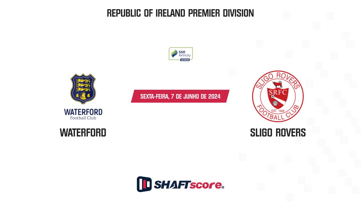 Palpite: Waterford vs Sligo Rovers