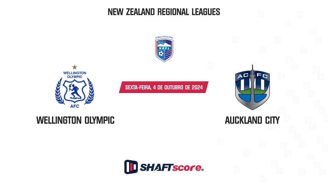 Palpite: Wellington Olympic vs Auckland City