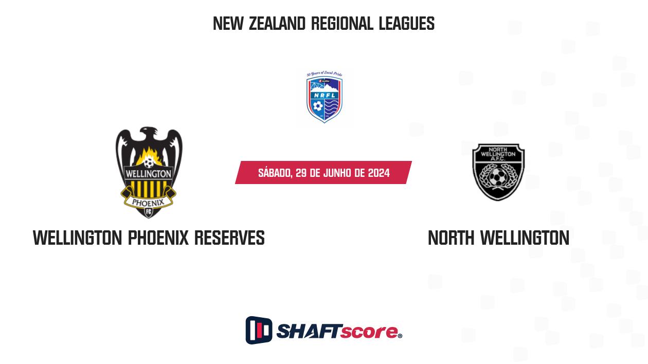 Palpite: Wellington Phoenix Reserves vs North Wellington