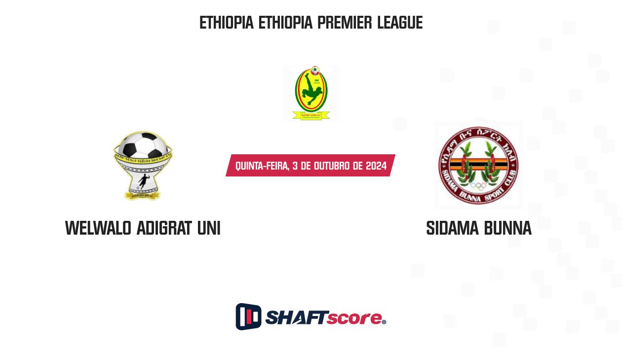 Palpite: Welwalo Adigrat Uni vs Sidama Bunna