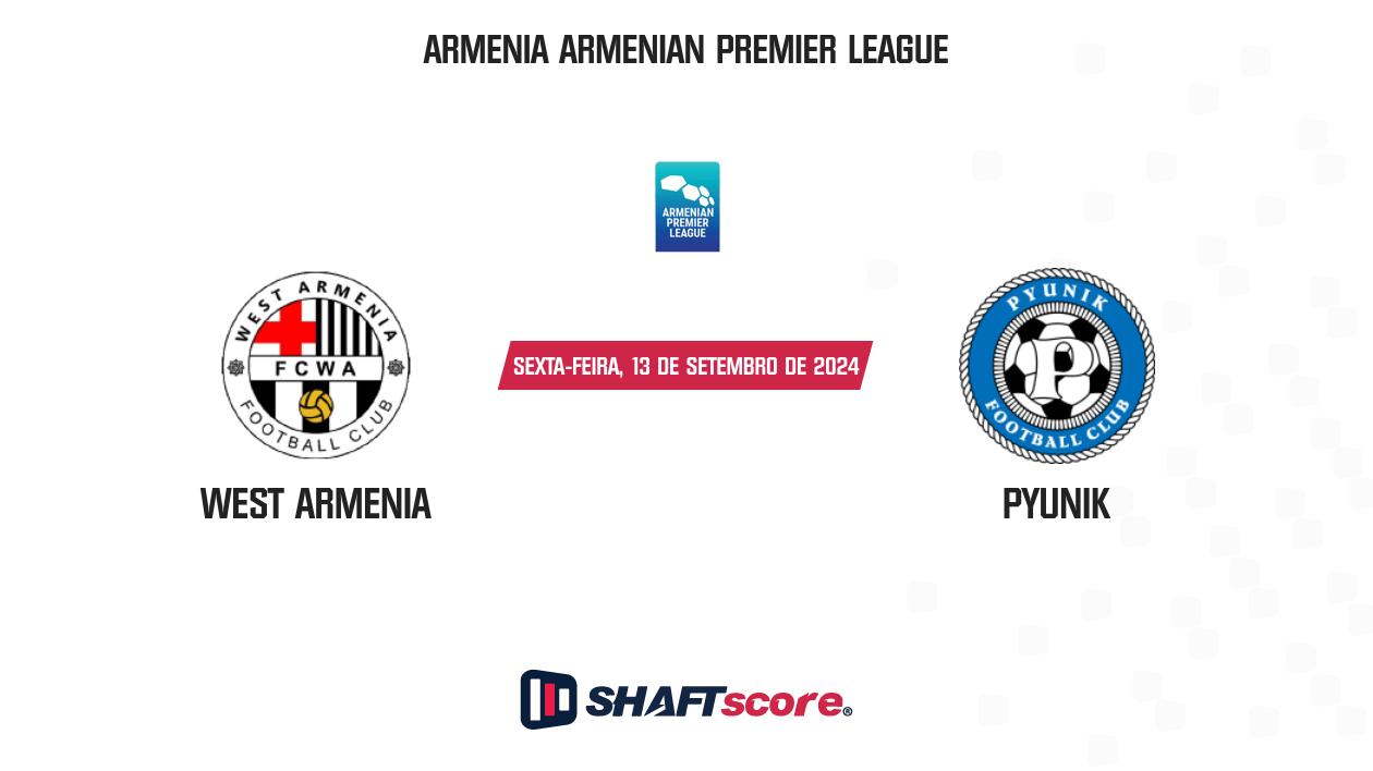 Palpite: West Armenia vs Pyunik