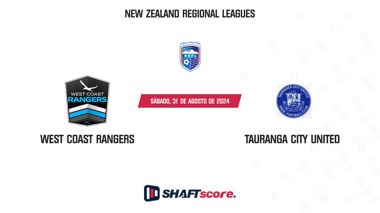 Palpite: West Coast Rangers vs Tauranga City United