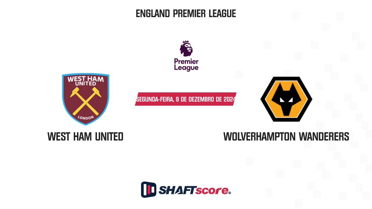 Palpite: West Ham United vs Wolverhampton Wanderers