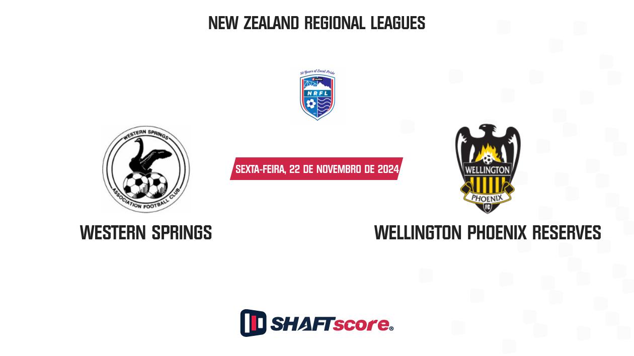 Palpite: Western Springs vs Wellington Phoenix Reserves