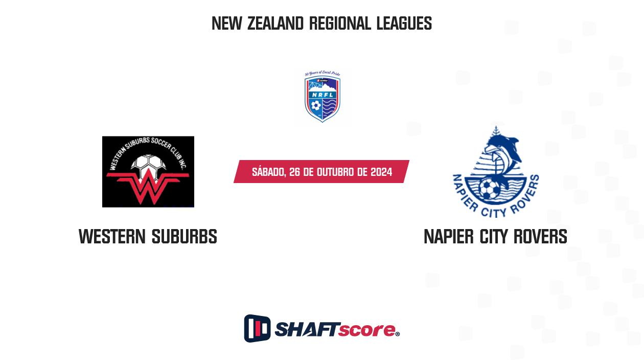 Palpite: Western Suburbs vs Napier City Rovers