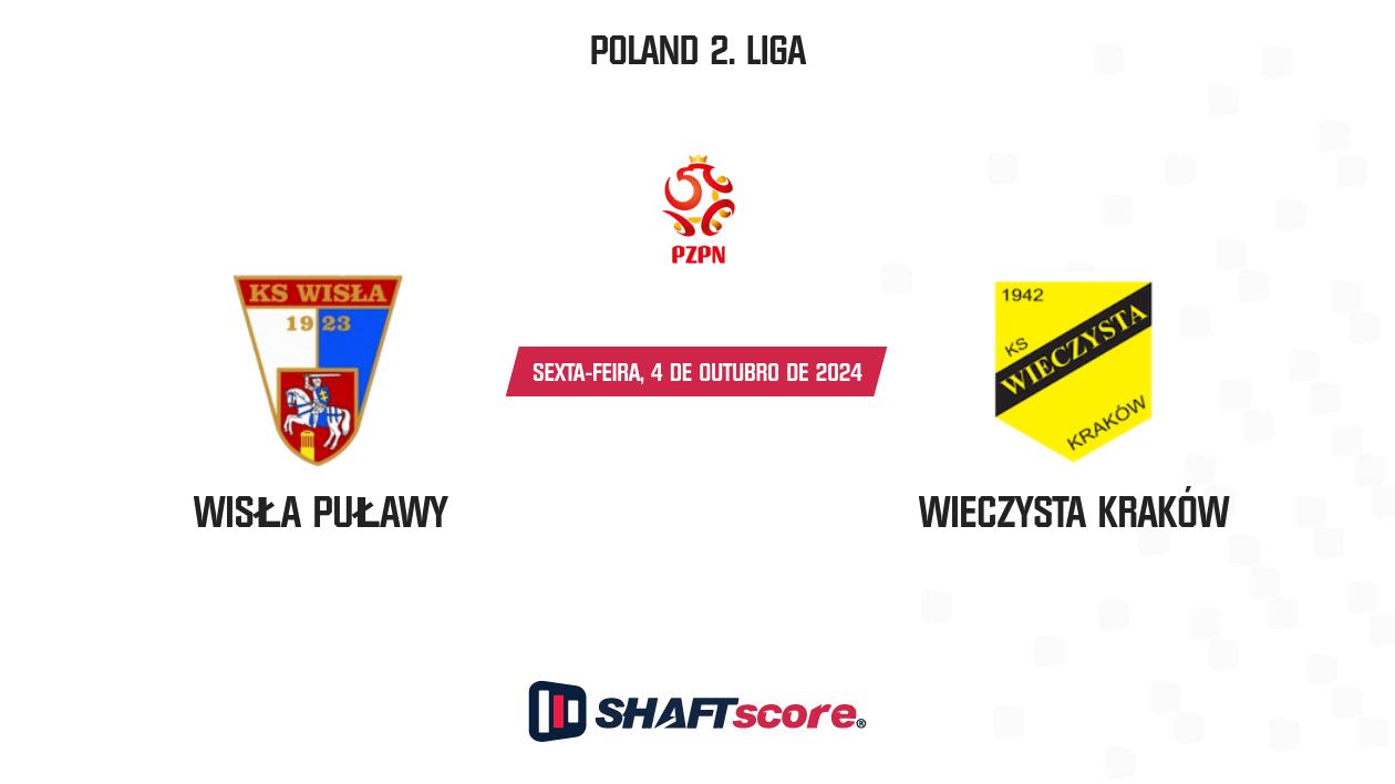 Palpite: Wisła Puławy vs Wieczysta Kraków