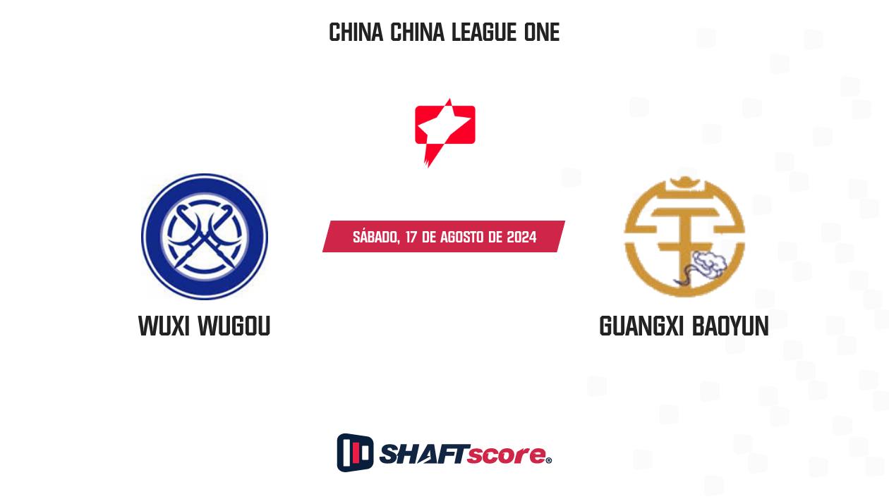 Palpite: Wuxi Wugou vs Guangxi Baoyun