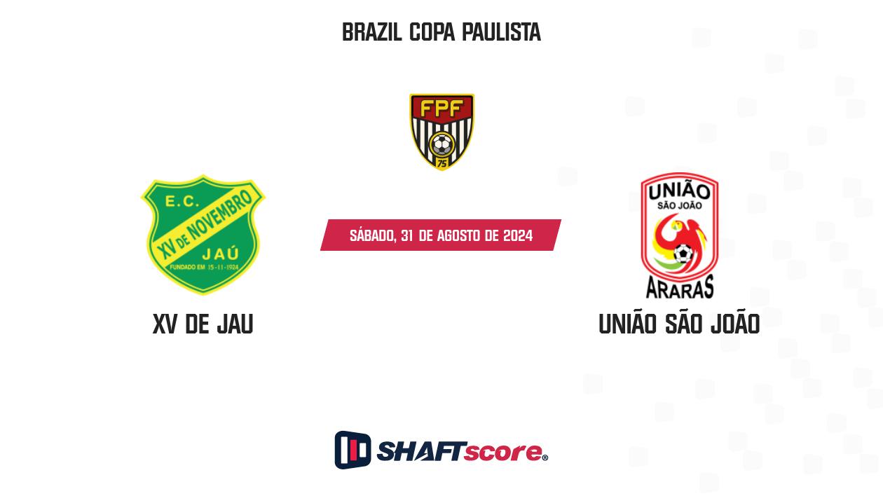 Palpite: XV de Jau vs União São João