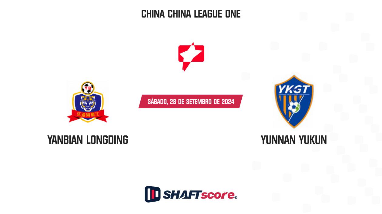 Palpite: Yanbian Longding vs Yunnan Yukun