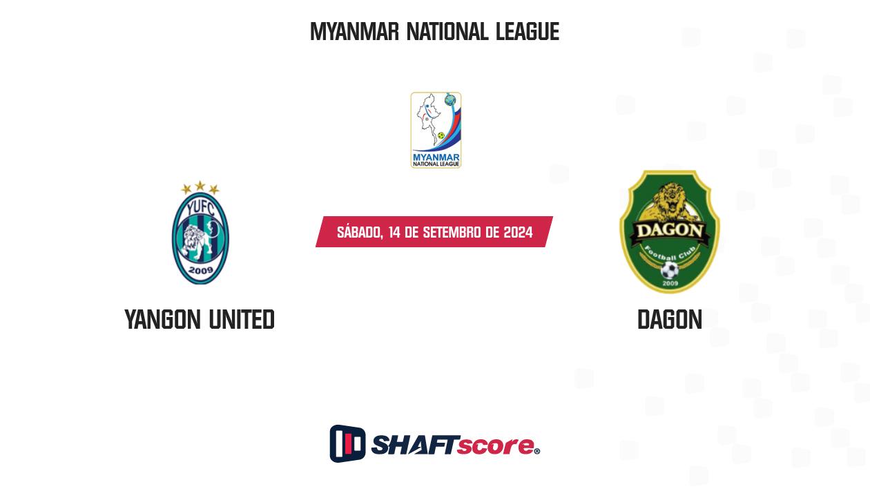 Palpite: Yangon United vs Dagon