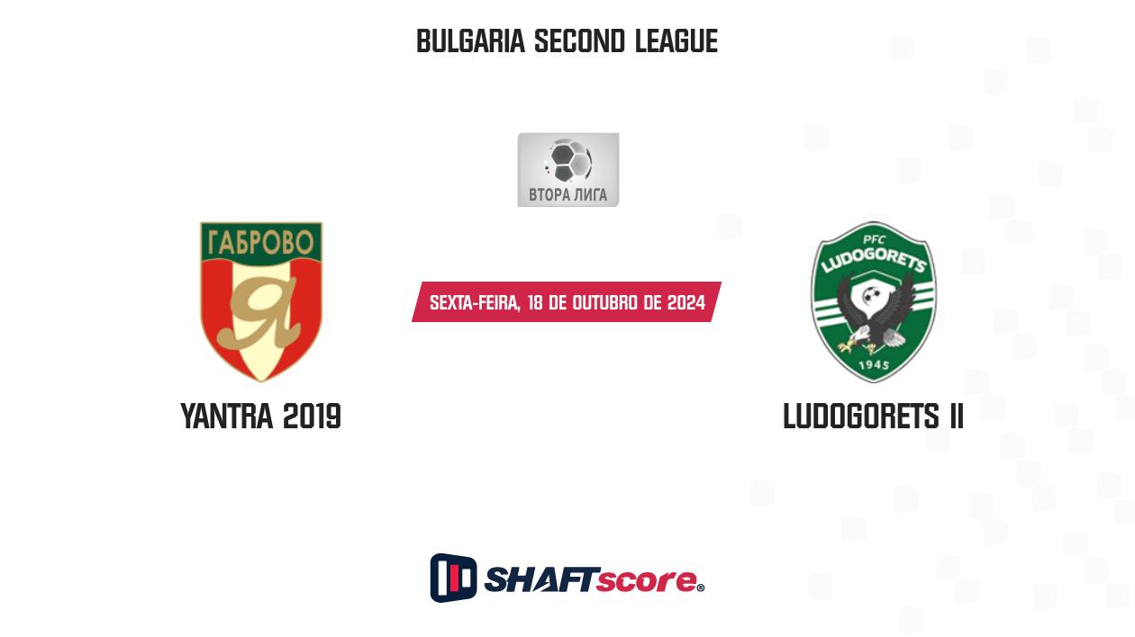 Palpite: Yantra 2019 vs Ludogorets II