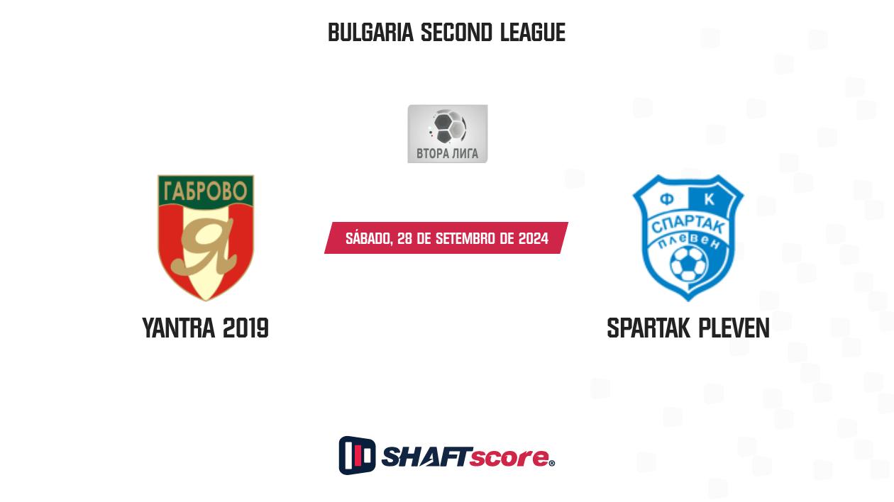 Palpite: Yantra 2019 vs Spartak Pleven