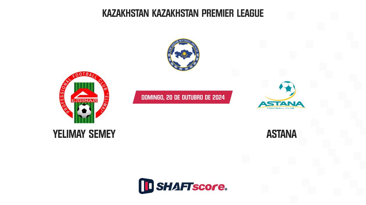 Palpite: Yelimay Semey vs Astana