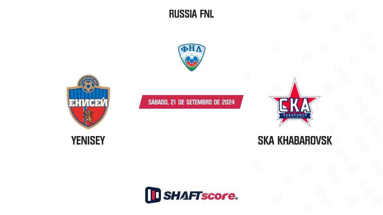 Palpite: Yenisey vs SKA Khabarovsk