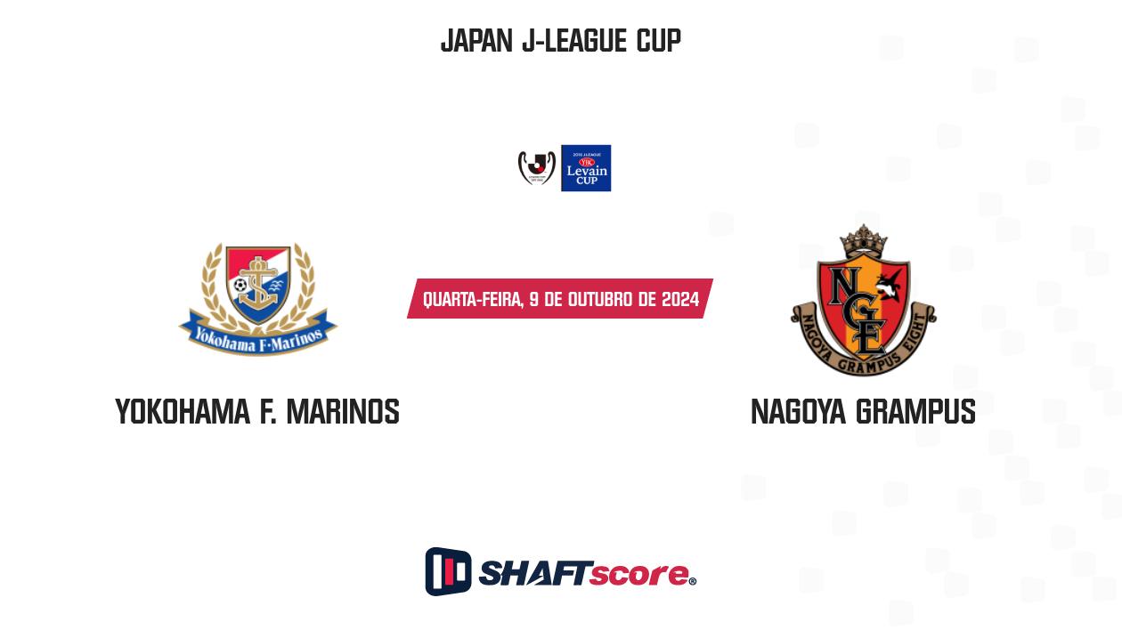 Palpite: Yokohama F. Marinos vs Nagoya Grampus