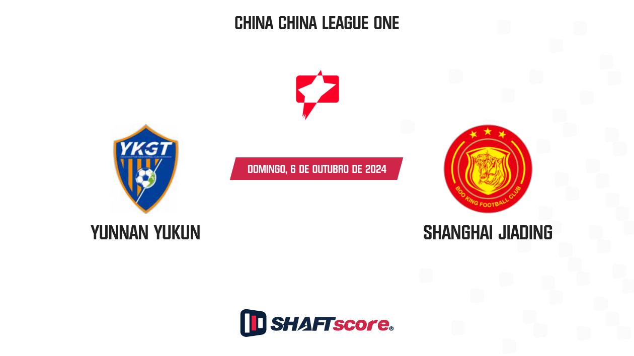 Palpite: Yunnan Yukun vs Shanghai Jiading