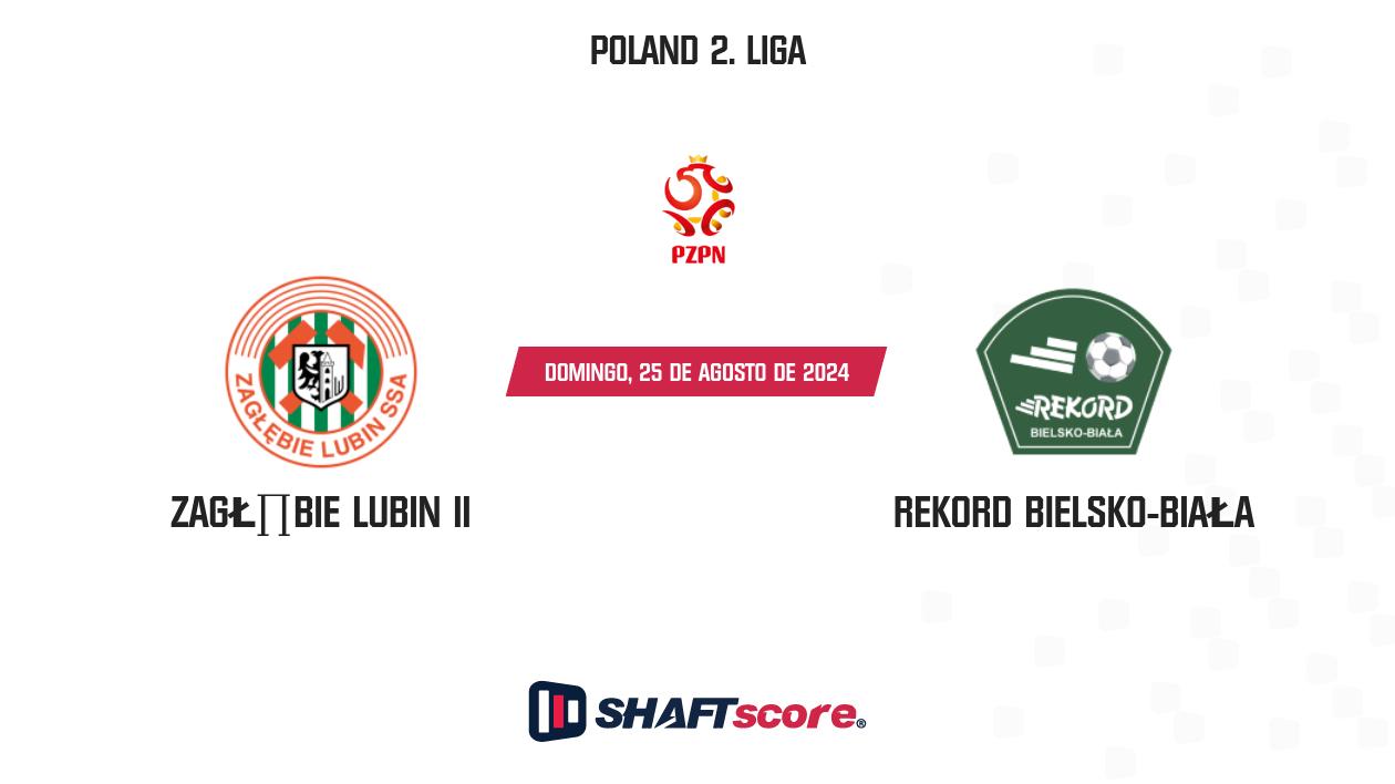 Palpite: Zagłębie Lubin II vs Rekord Bielsko-Biała