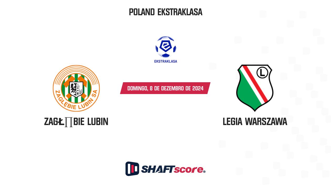 Palpite: Zagłębie Lubin vs Legia Warszawa