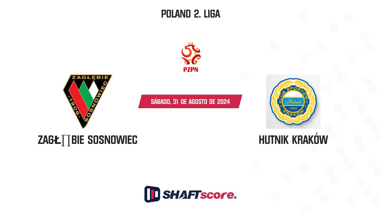 Palpite: Zagłębie Sosnowiec vs Hutnik Kraków