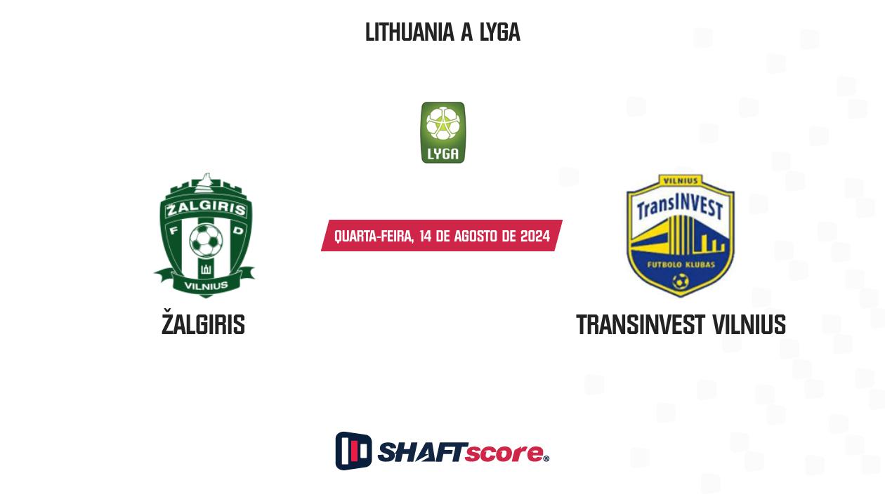 Palpite: Žalgiris vs TransINVEST Vilnius