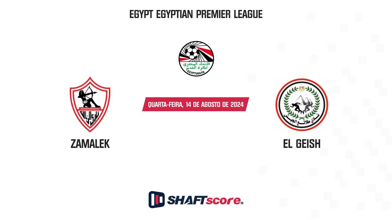 Palpite: Zamalek vs El Geish