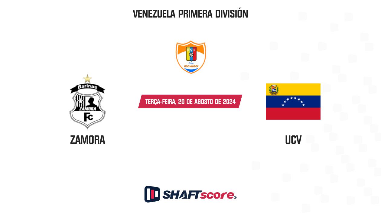 Palpite: Zamora vs UCV