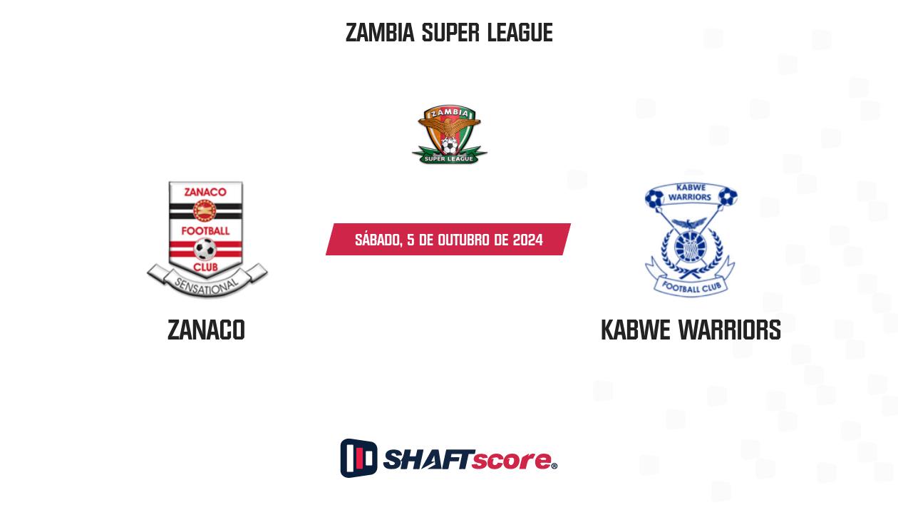 Palpite: Zanaco vs Kabwe Warriors