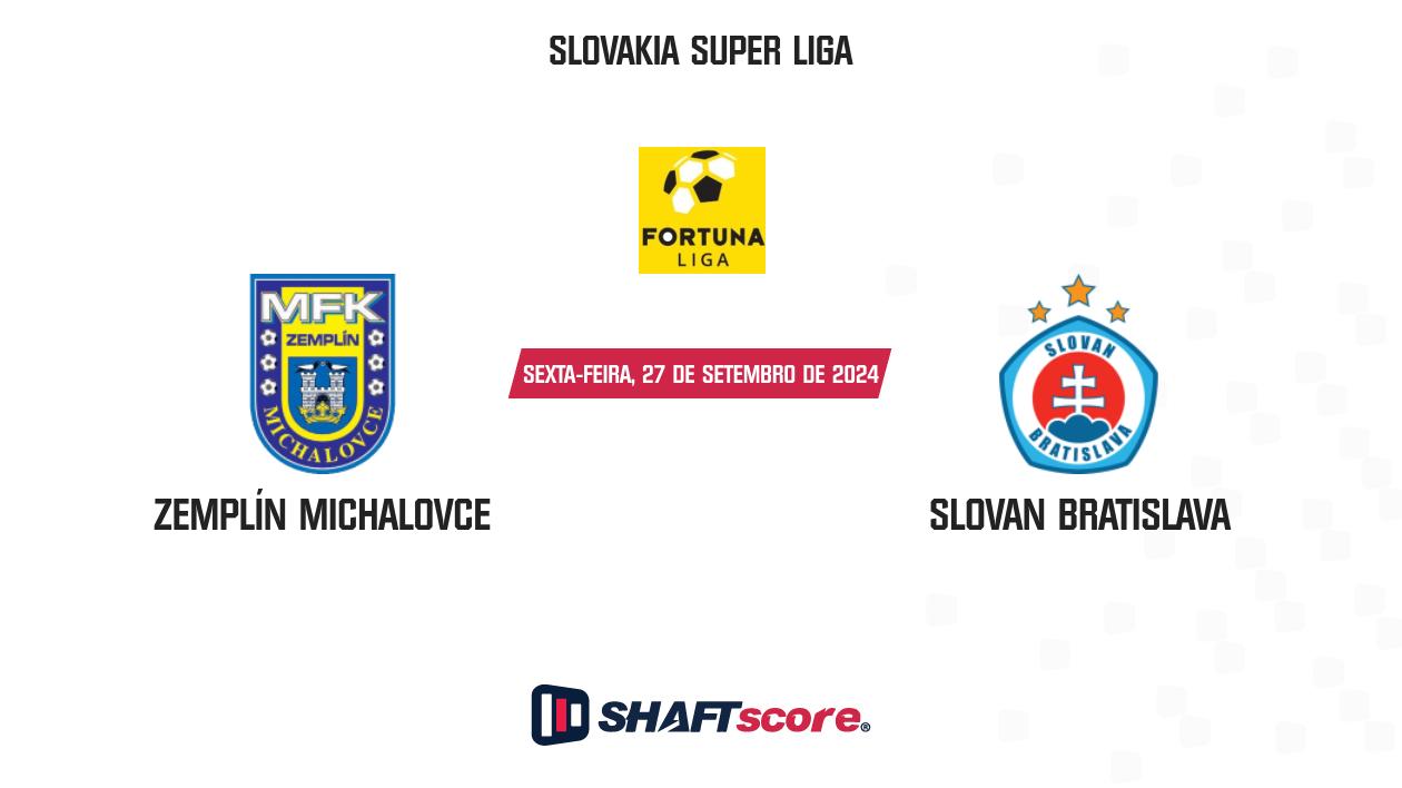 Palpite: Zemplín Michalovce vs Slovan Bratislava