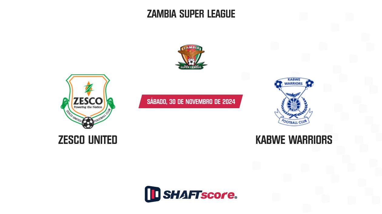 Palpite: ZESCO United vs Kabwe Warriors