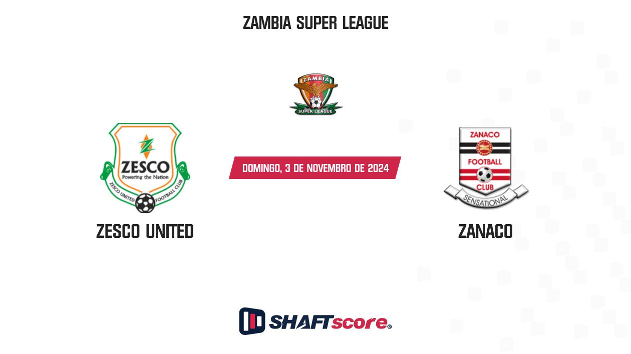 Palpite: ZESCO United vs Zanaco