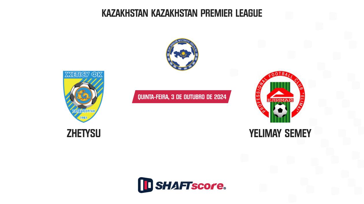 Palpite: Zhetysu vs Yelimay Semey