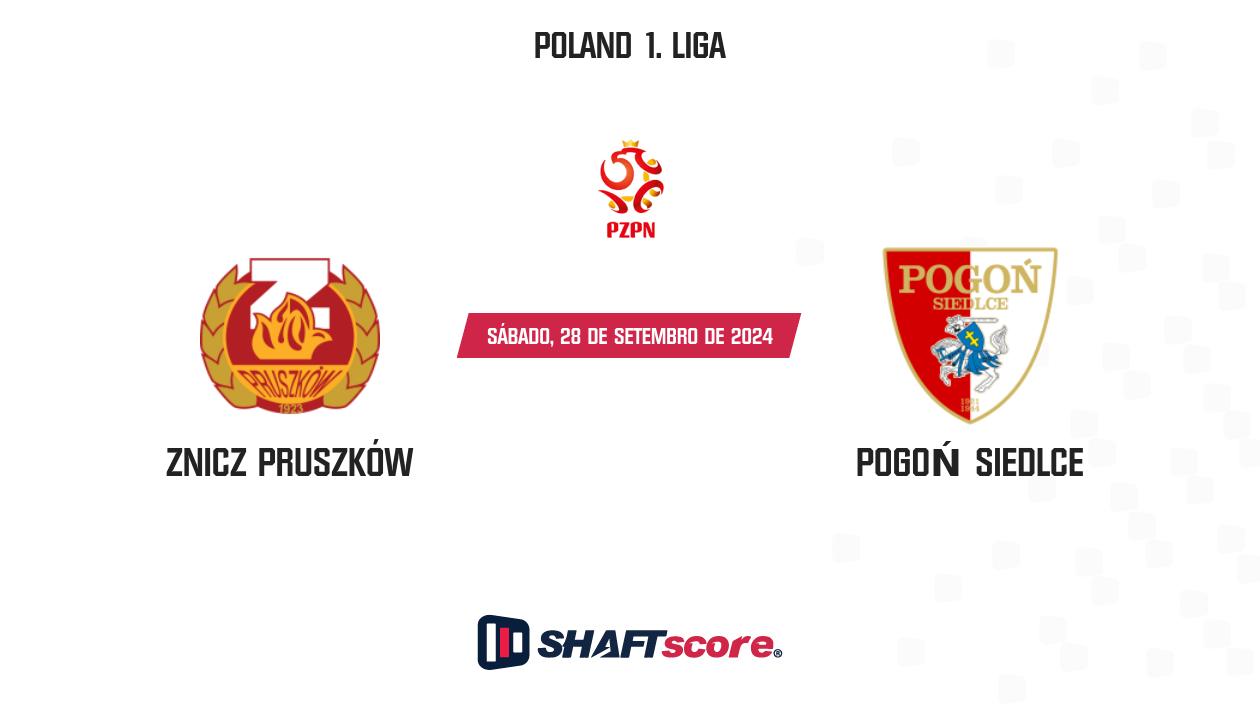 Palpite: Znicz Pruszków vs Pogoń Siedlce