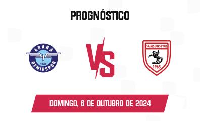 Prognóstico Adana Demirspor x Samsunspor