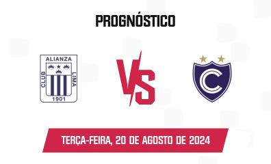 Palpite Alianza Lima x Cienciano