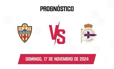 Prognóstico Almería x Deportivo La Coruña