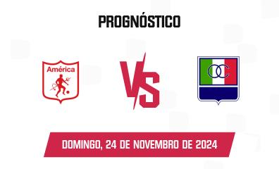 Prognóstico América de Cali x Once Caldas