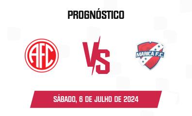 Prognóstico América RJ x CFRJ / Maricá