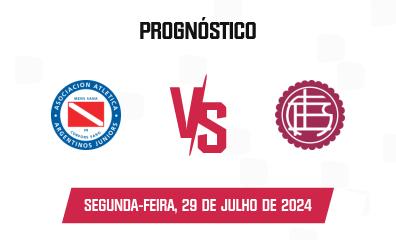 Prognóstico Argentinos Juniors x Lanús