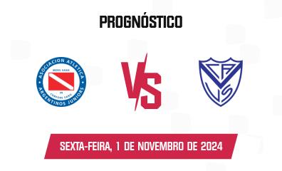 Palpite Argentinos Juniors x Vélez Sarsfield