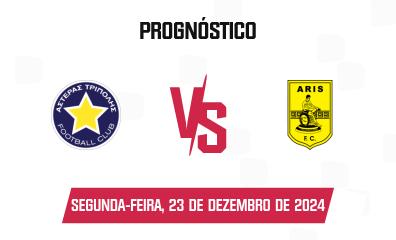 Prognóstico Asteras Tripolis x Aris