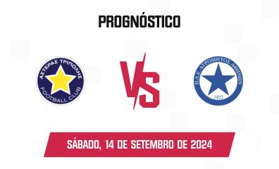 Prognóstico Asteras Tripolis x Atromitos