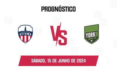 Prognóstico Atlético Ottawa x York9 FC
