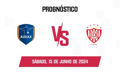 Prognóstico Audax Rio x Noroeste