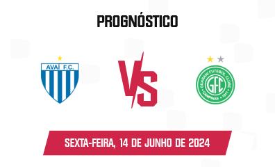 Prognóstico Avaí x Guarani