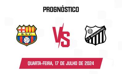 Palpite Barcelona x Bragantino