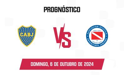 Prognóstico Boca Juniors x Argentinos Juniors