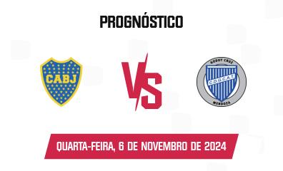 Prognóstico Boca Juniors x Godoy Cruz