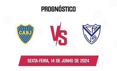 Palpite Boca Juniors x Vélez Sarsfield