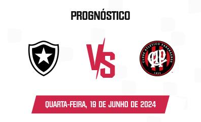 Palpite Botafogo x Atlético PR